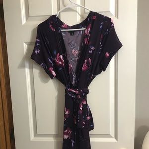 Purple torrid wrap dress